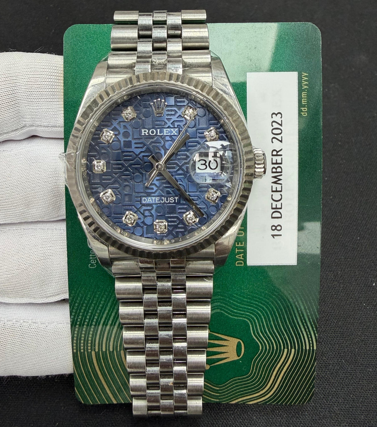 ROLEX DATEJUST 126234 — view 3 — Laura Milman New York