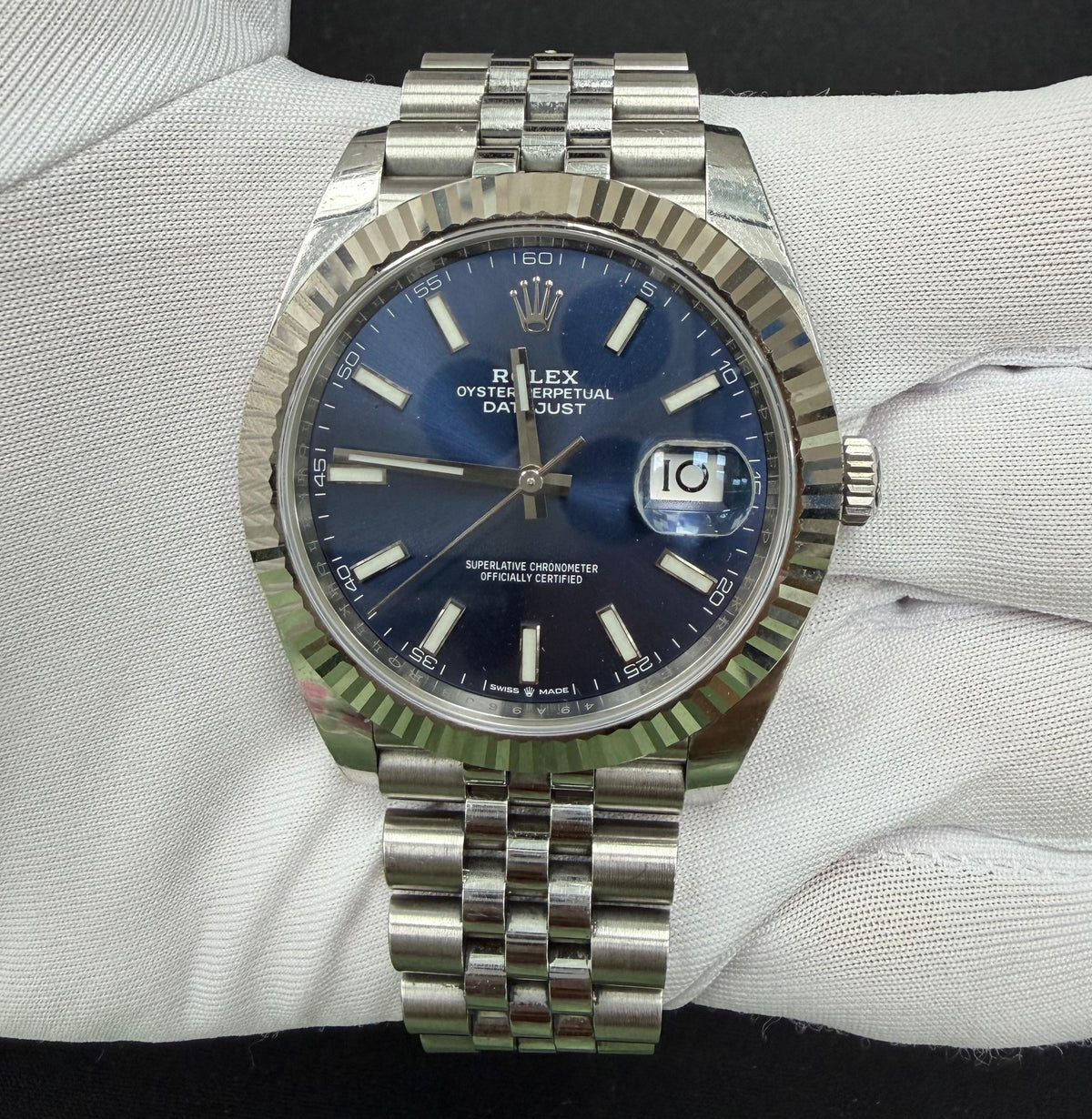 ROLEX DATEJUST 126334 — view 2 — Laura Milman New York