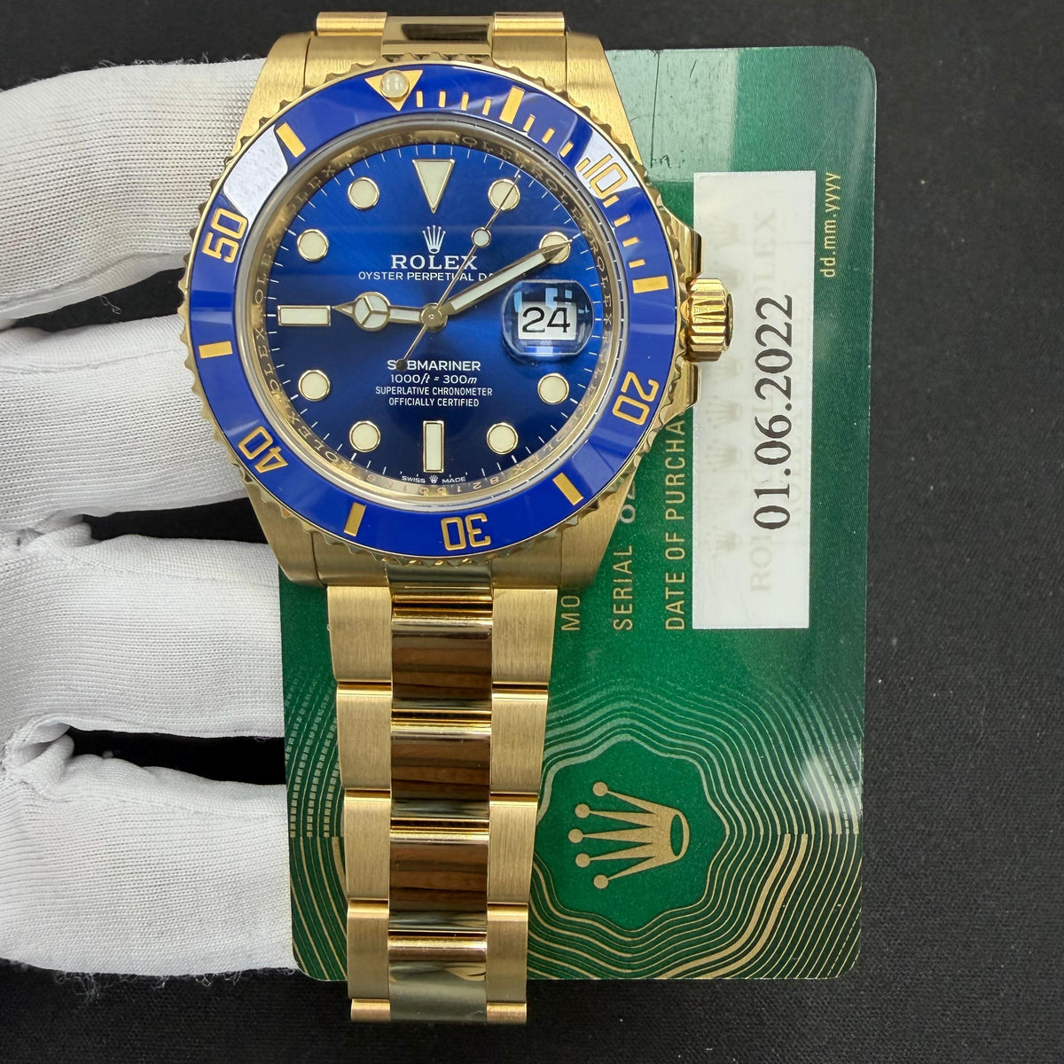 ROLEX SUBMARINER DATE 126618LB — view 3 — Laura Milman New York