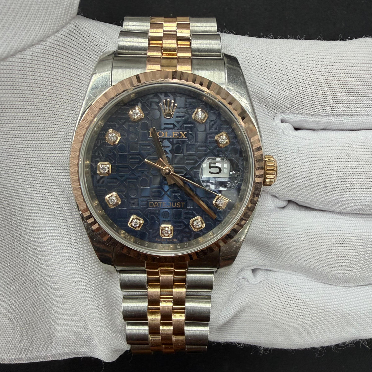 ROLEX DATEJUST 116231 — view 2 — Laura Milman New York