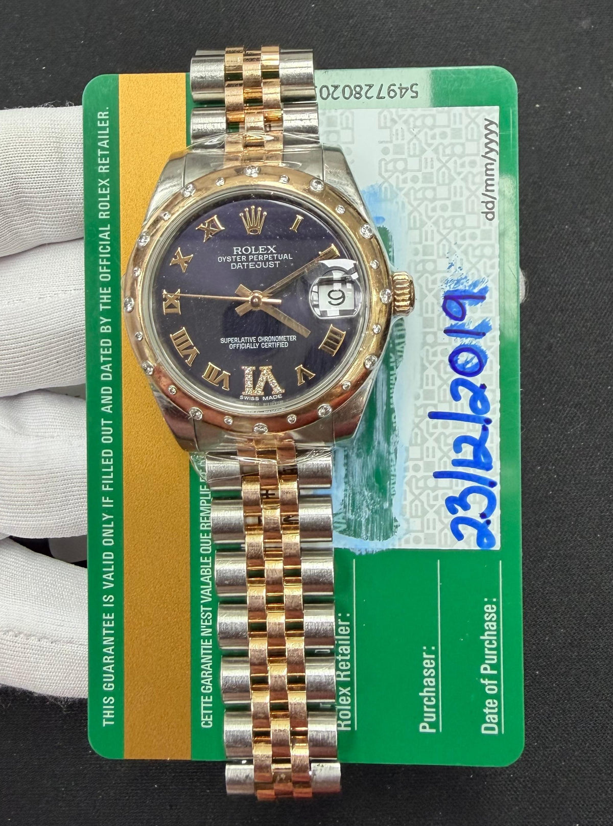ROLEX DATEJUST 178341 — view 3 — Laura Milman New York