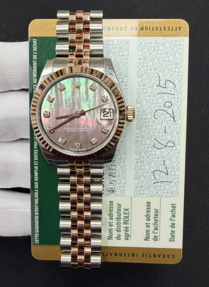 ROLEX DATEJUST 178271 — view 3 — Laura Milman New York