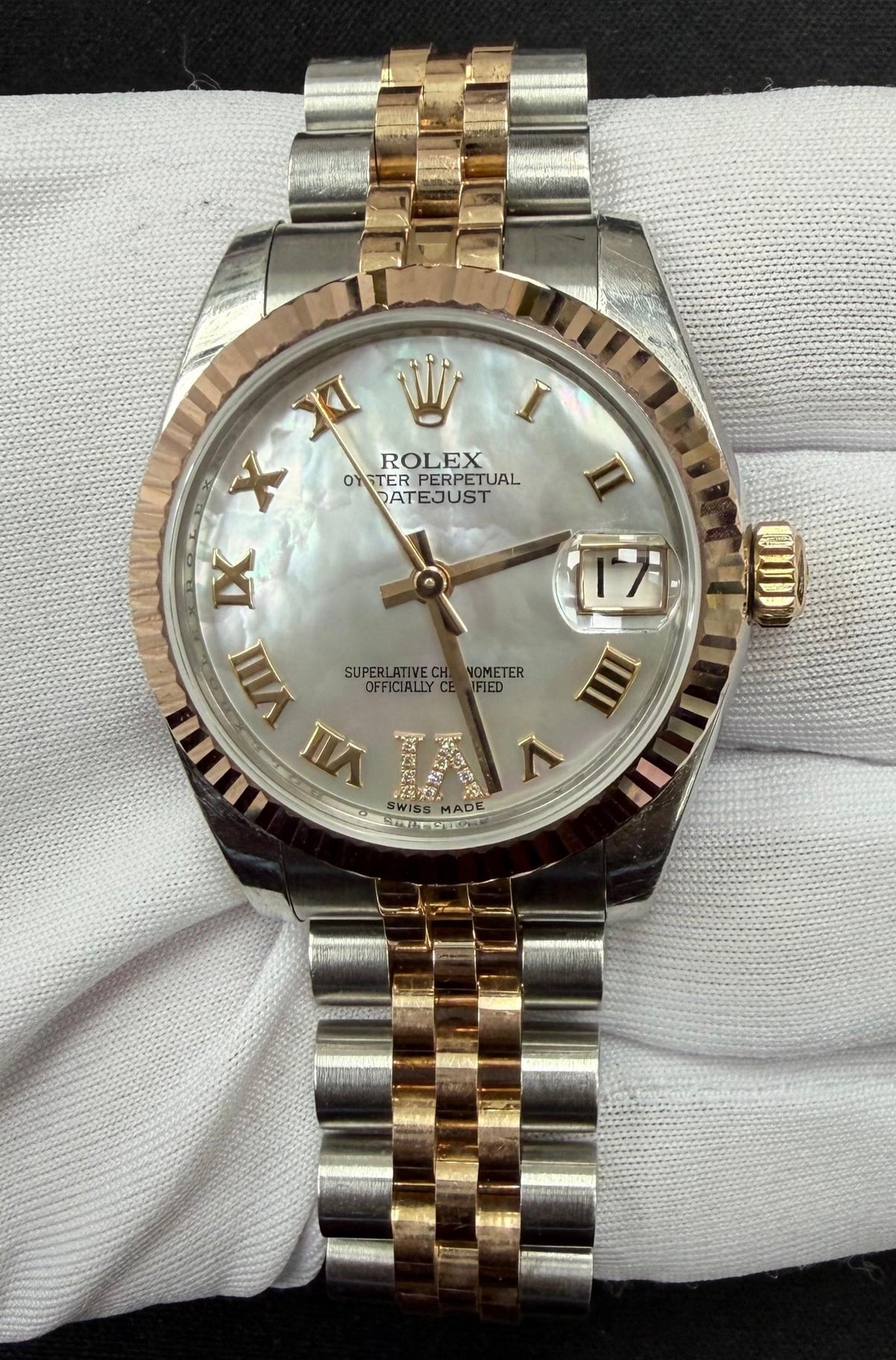 ROLEX DATEJUST 178271 — view 2 — Laura Milman New York