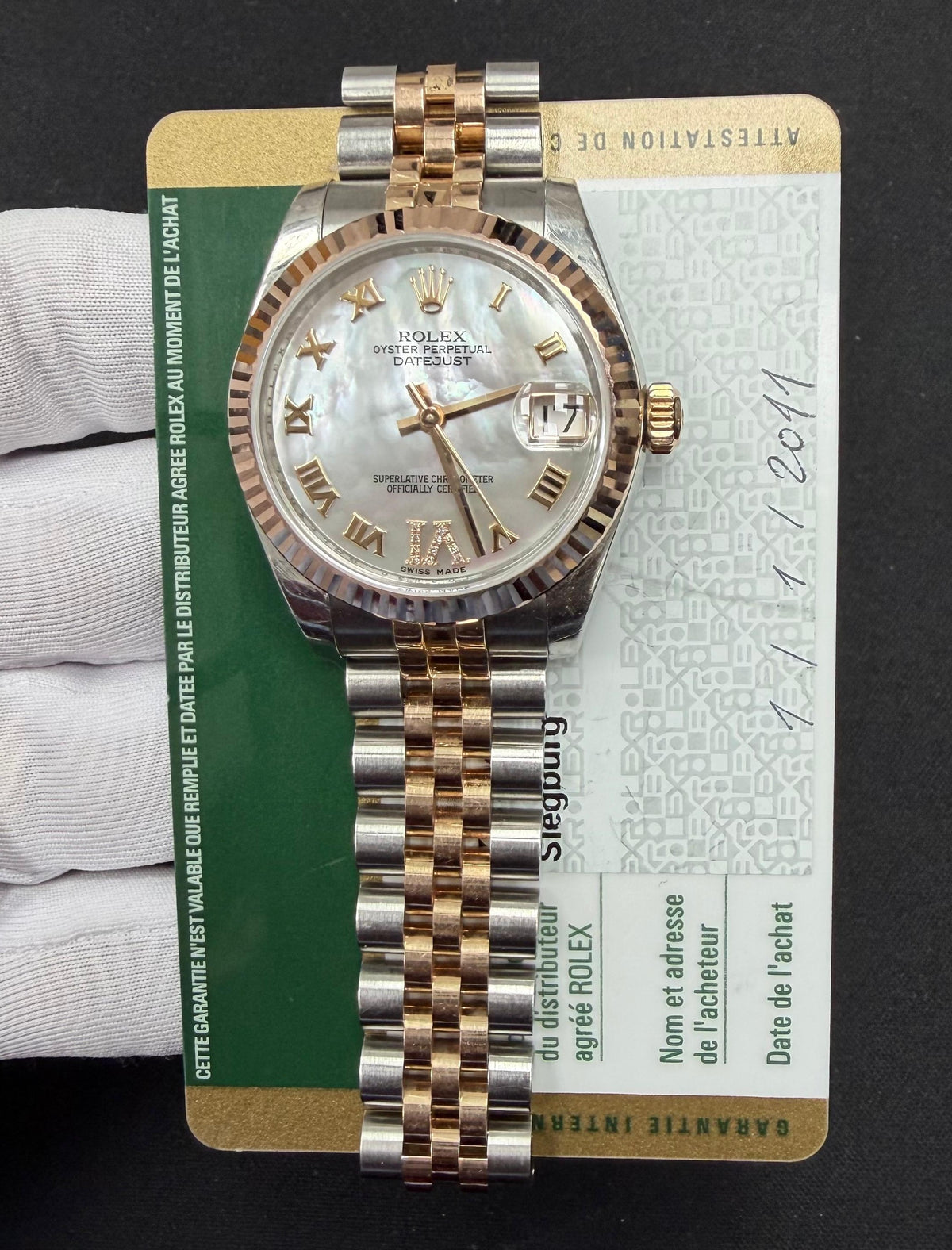ROLEX DATEJUST 178271 — view 3 — Laura Milman New York