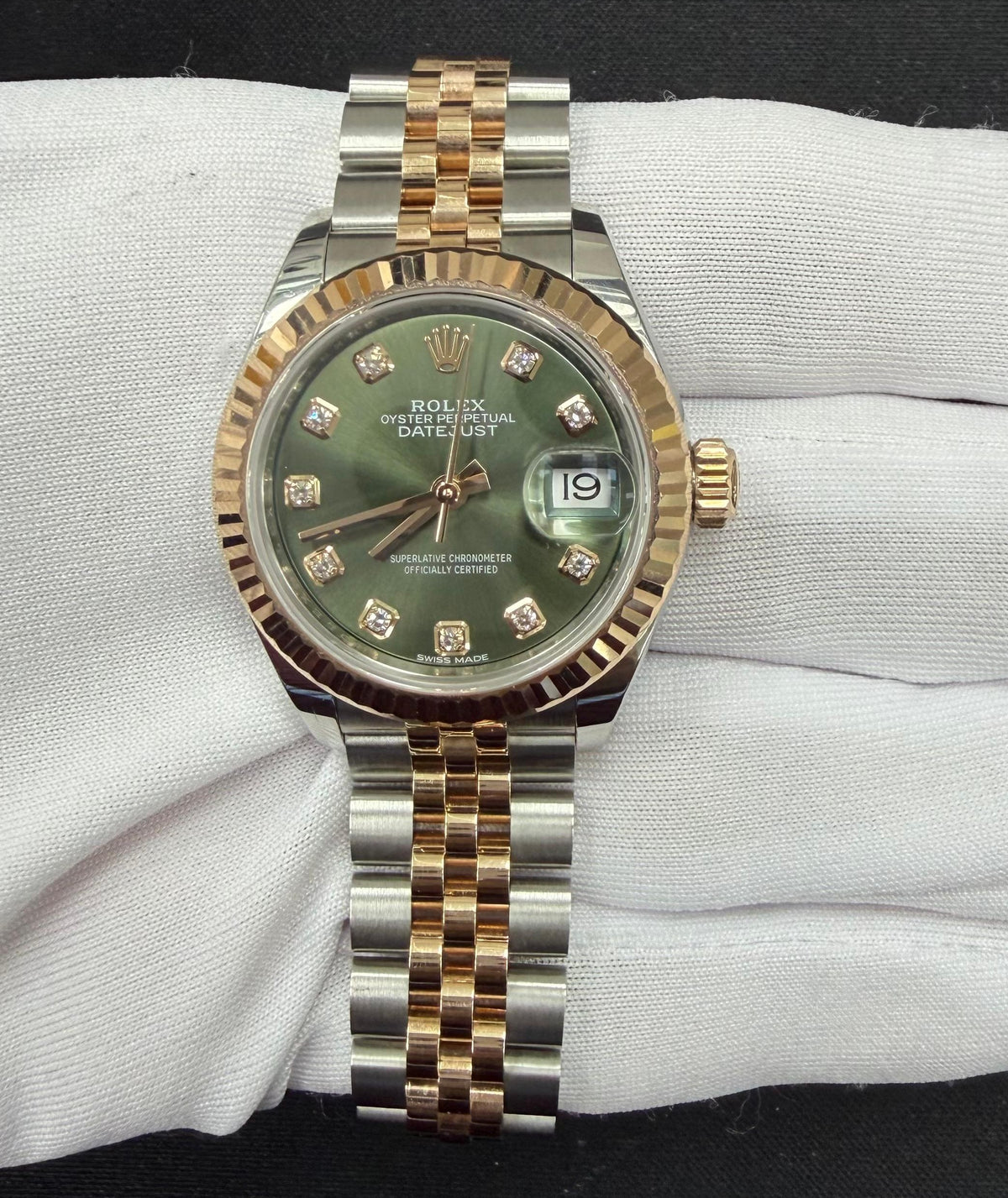 ROLEX LADY DATE JUST 279171 — view 2 — Laura Milman New York