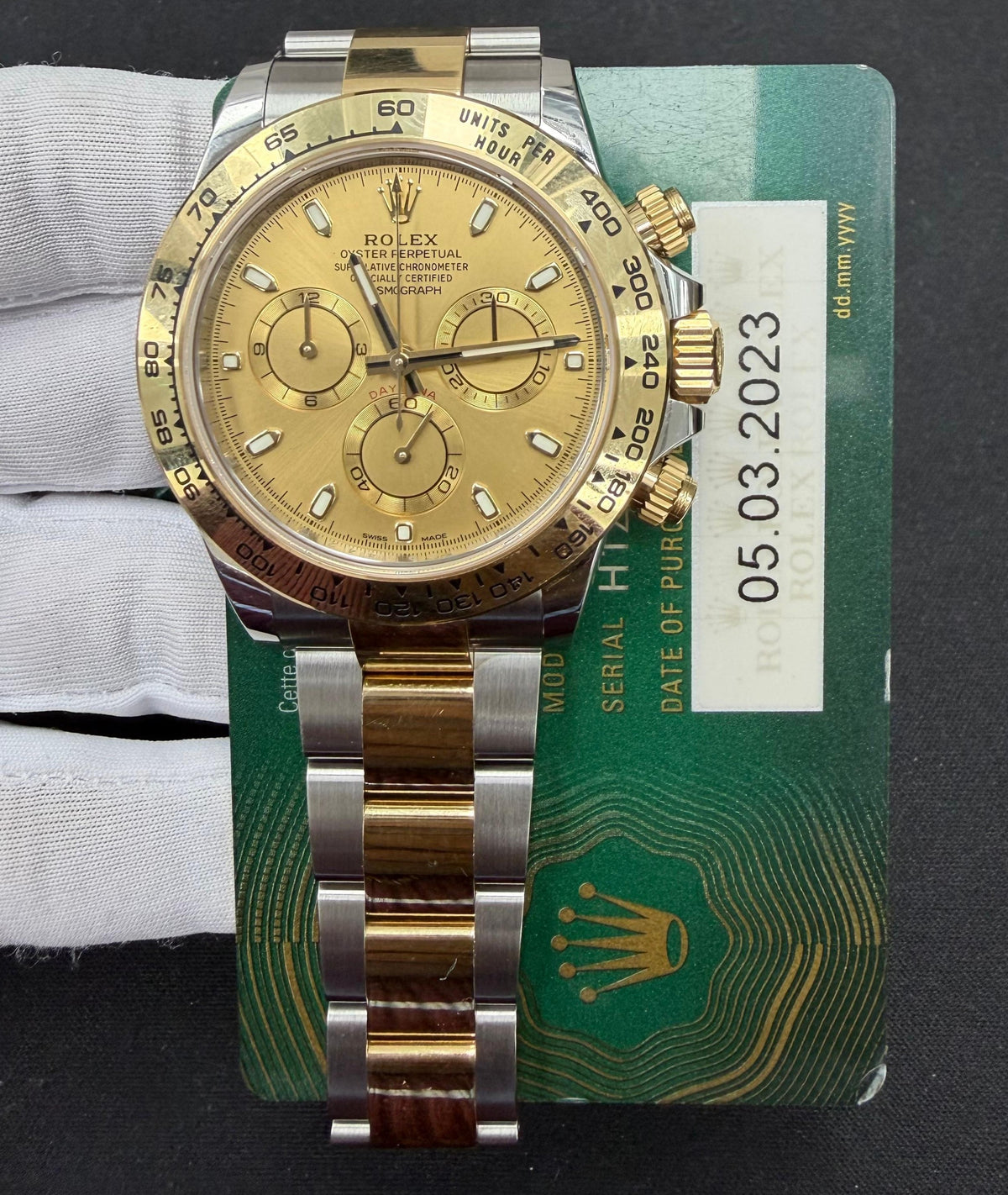 ROLEX DAYTONA 116503 — view 3 — Laura Milman New York