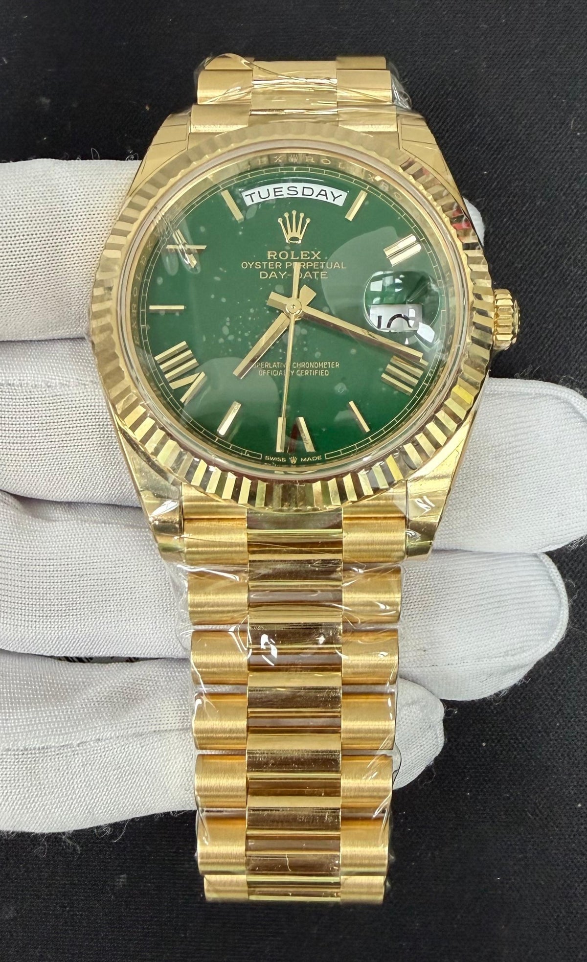 ROLEX DAY-DATE 228238 — view 2 — Laura Milman New York