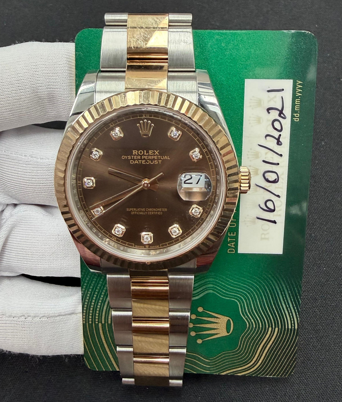 ROLEX DATEJUST 126331 — view 3 — Laura Milman New York