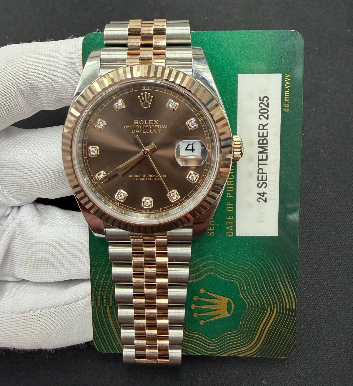 ROLEX DATEJUST 126331 — view 3 — Laura Milman New York