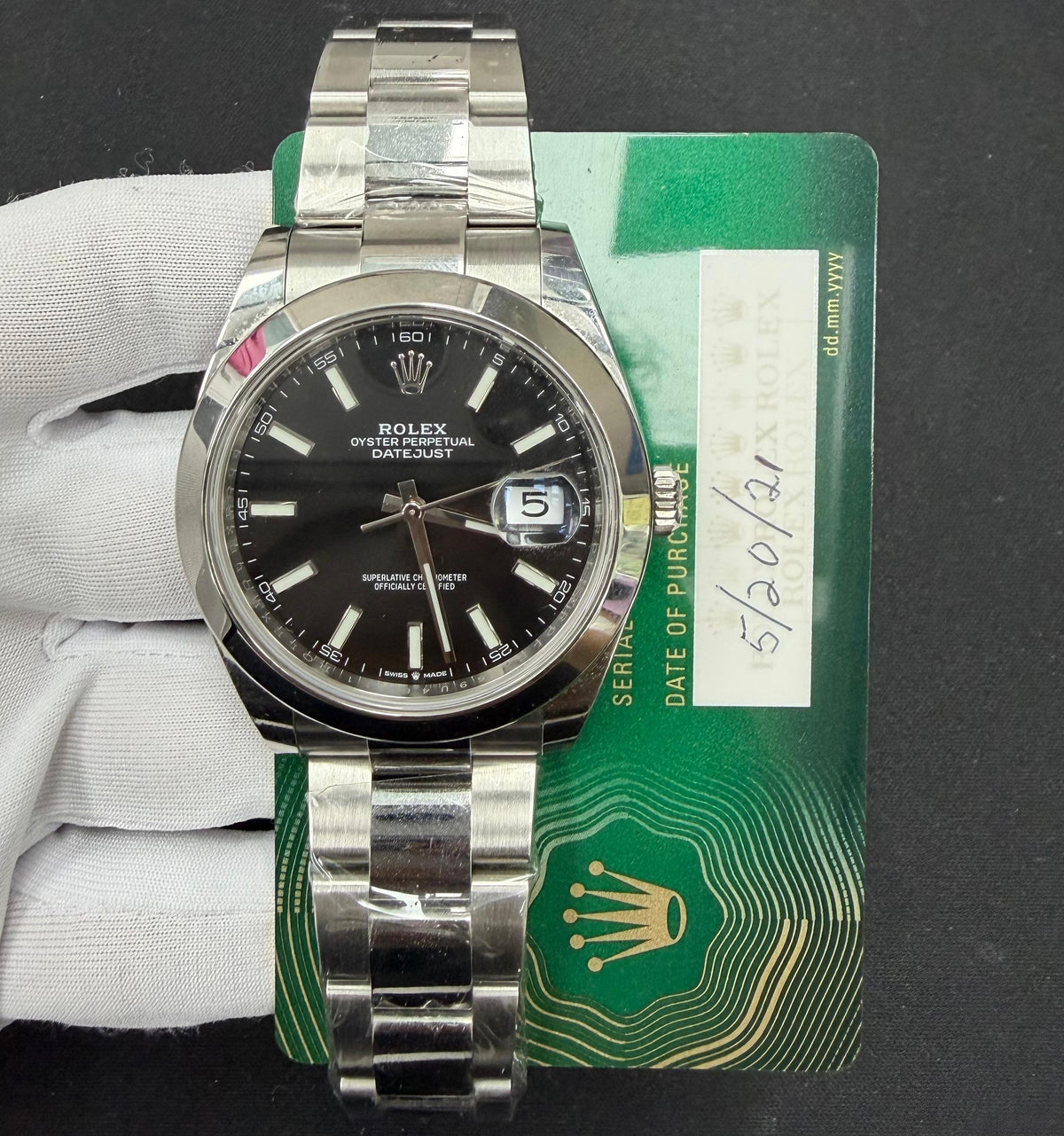 ROLEX DATEJUST 126334 — view 3 — Laura Milman New York