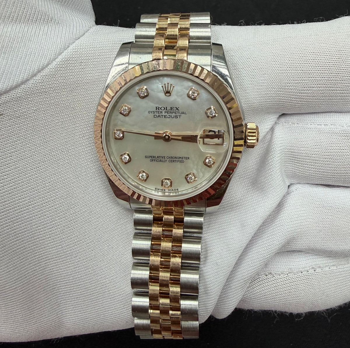 ROLEX DATEJUST 178271 — view 2 — Laura Milman New York