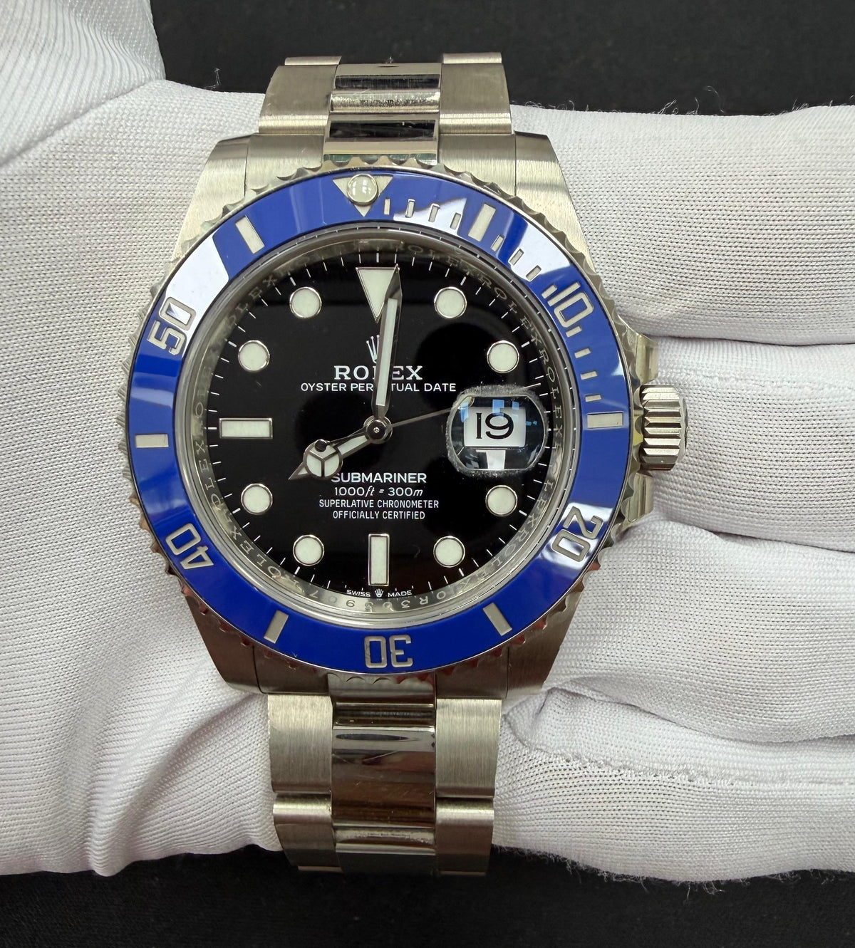 ROLEX SUBMARINER DATE 126619LB — view 2 — Laura Milman New York