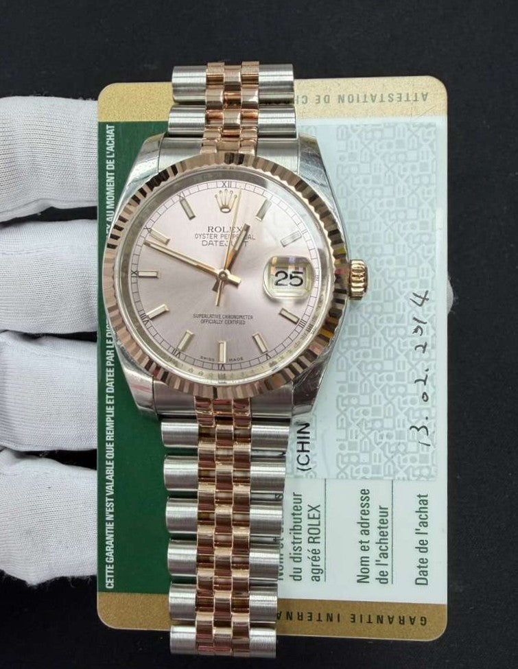 ROLEX DATEJUST 116231 — view 3 — Laura Milman New York