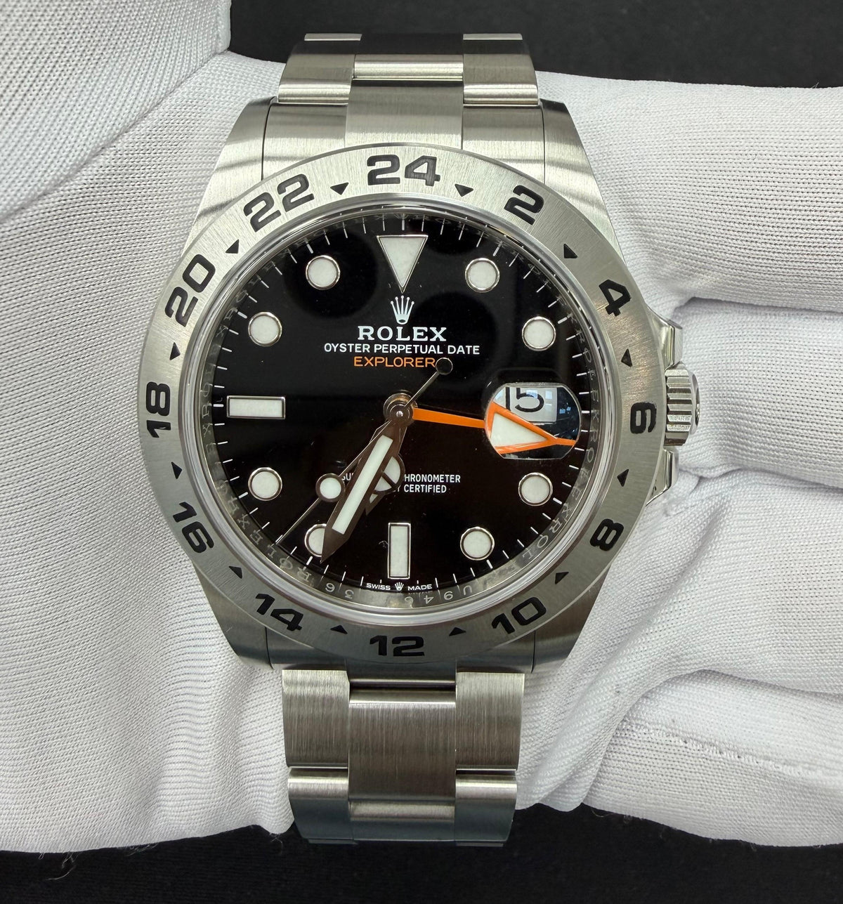 ROLEX EXPLORER II 226570 — view 3 — Laura Milman New York