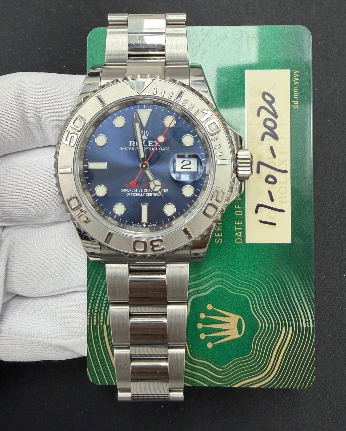 ROLEX YACHTMASTER 126622 — view 3 — Laura Milman New York