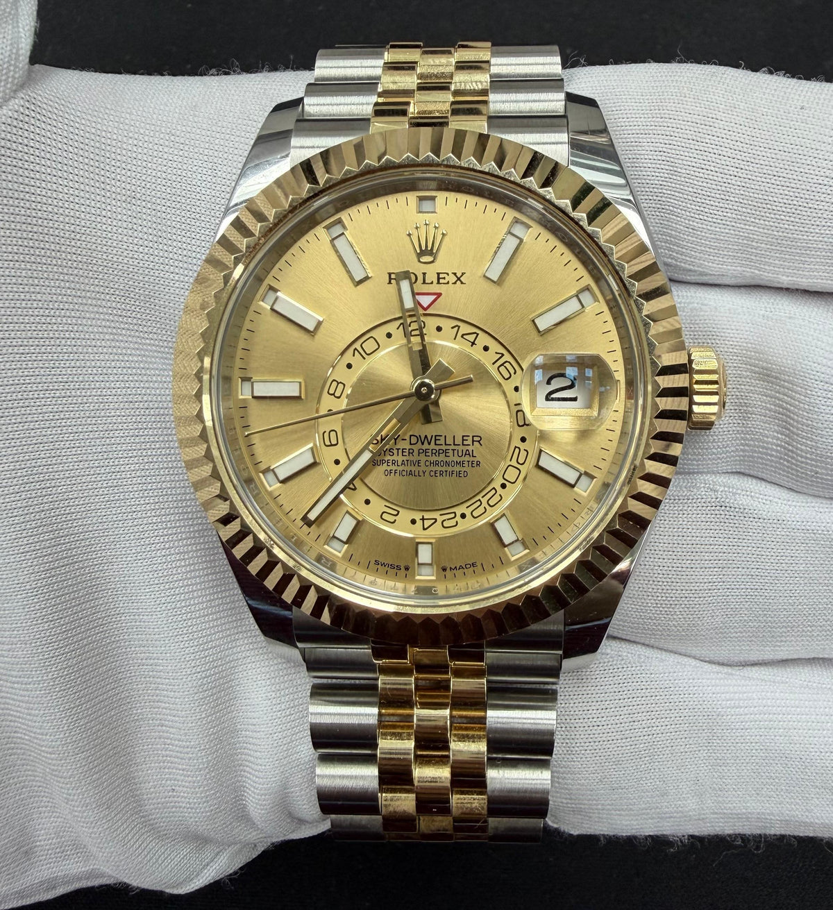 ROLEX SKY DWELLER 336933 — view 2 — Laura Milman New York