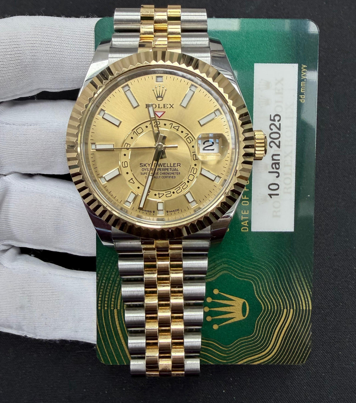 ROLEX SKY DWELLER 336933 — view 3 — Laura Milman New York