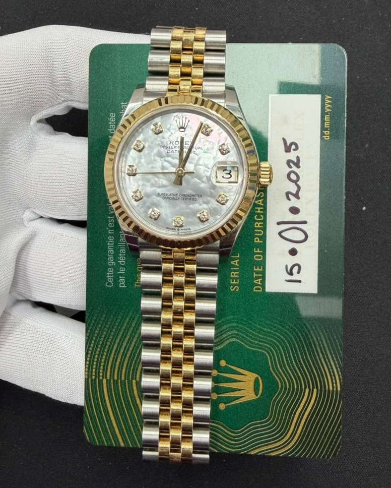 ROLEX DATEJUST 278273 — view 3 — Laura Milman New York