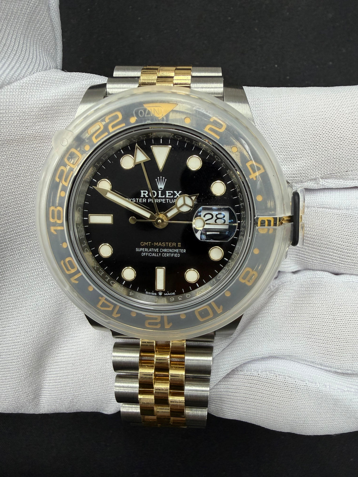 ROLEX GMT MASTER II 126713GRNR — view 2 — Laura Milman New York
