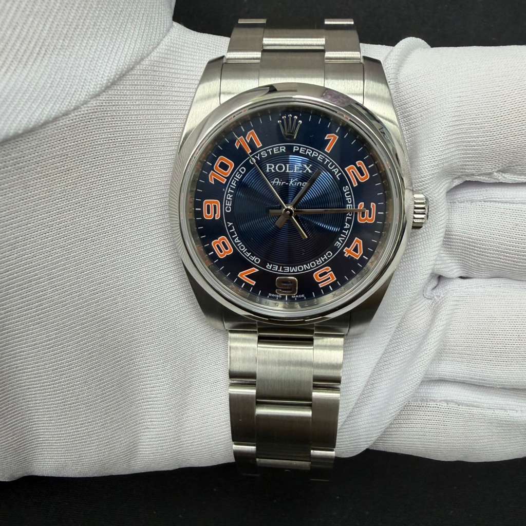 ROLEX AIR-KING 114200 — view 2 — Laura Milman New York
