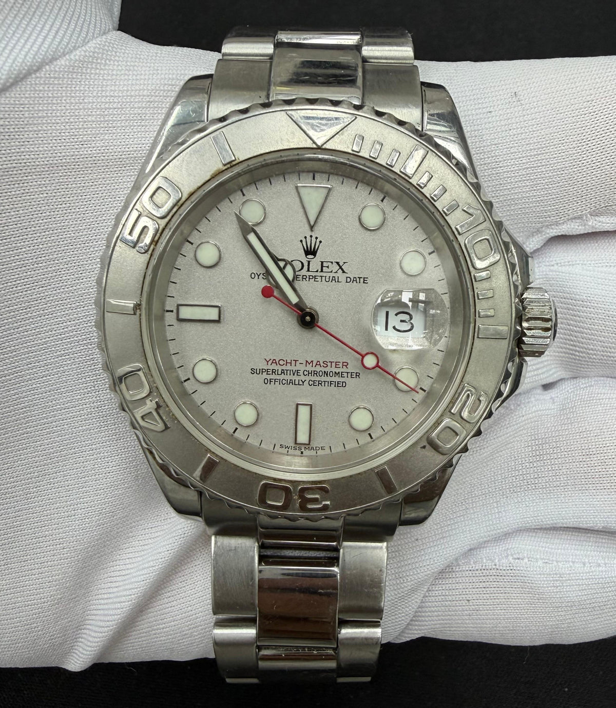 ROLEX YACHTMASTER 16622 — view 2 — Laura Milman New York
