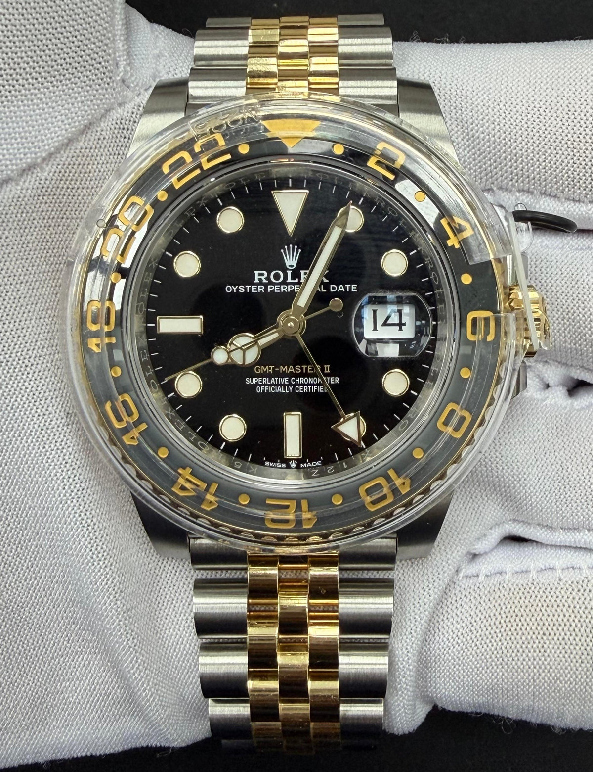 ROLEX GMT MASTER II 126713GRNR — view 2 — Laura Milman New York