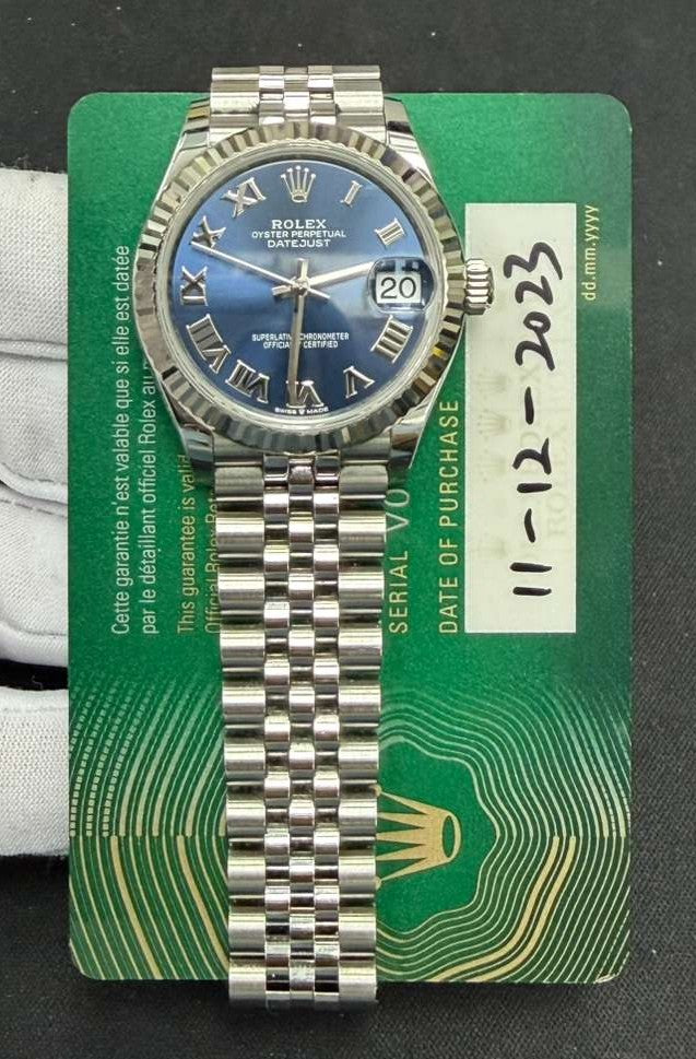 ROLEX DATEJUST 278274 — view 3 — Laura Milman New York