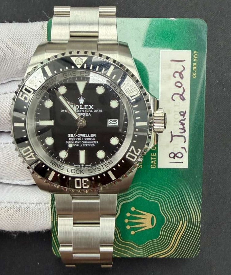 ROLEX SEA DWELLER 126660 — view 3 — Laura Milman New York