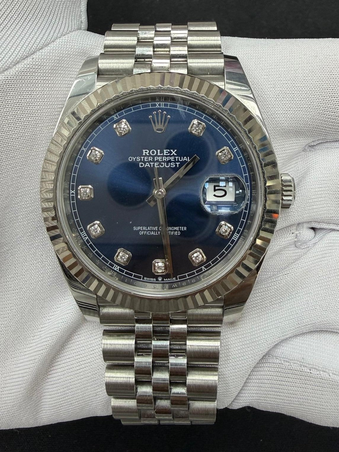 ROLEX DATEJUST 126334 — view 2 — Laura Milman New York
