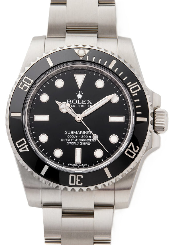 ROLEX SUBMARINER NO DATE 114060