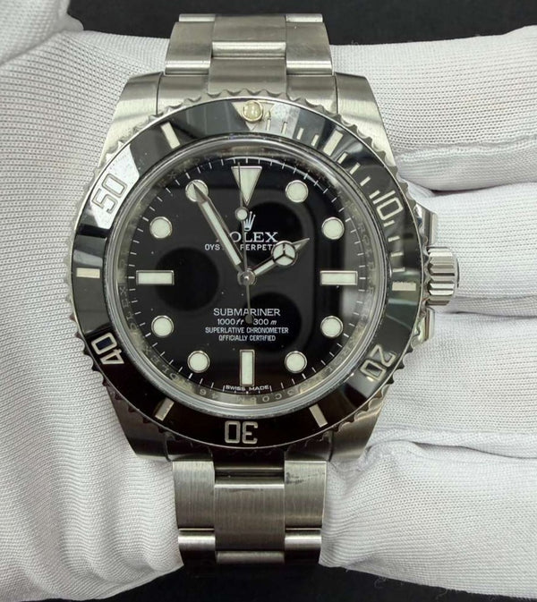 ROLEX SUBMARINER NO DATE 114060 — view 2