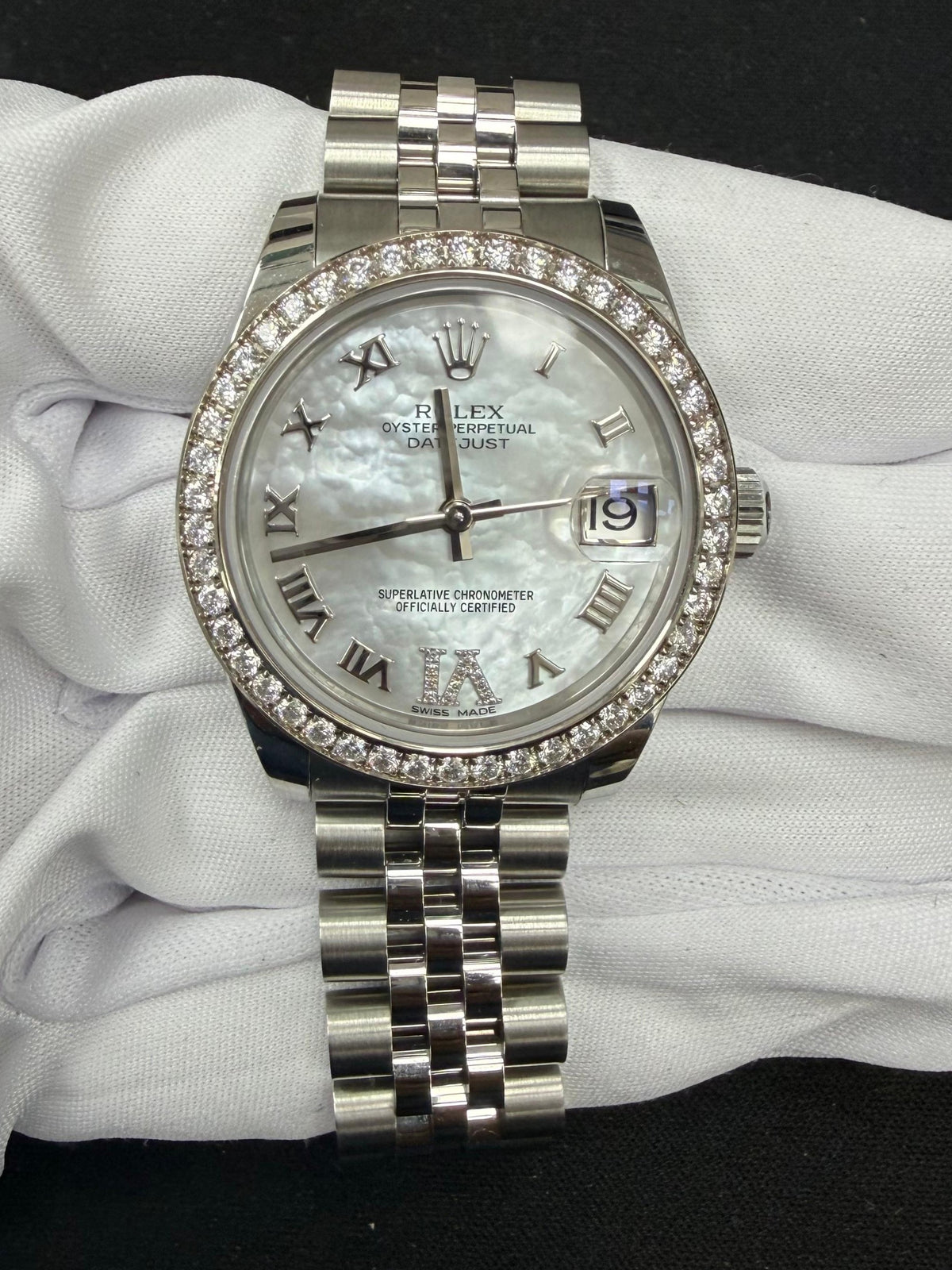 ROLEX DATEJUST 178384 — view 2 — Laura Milman New York