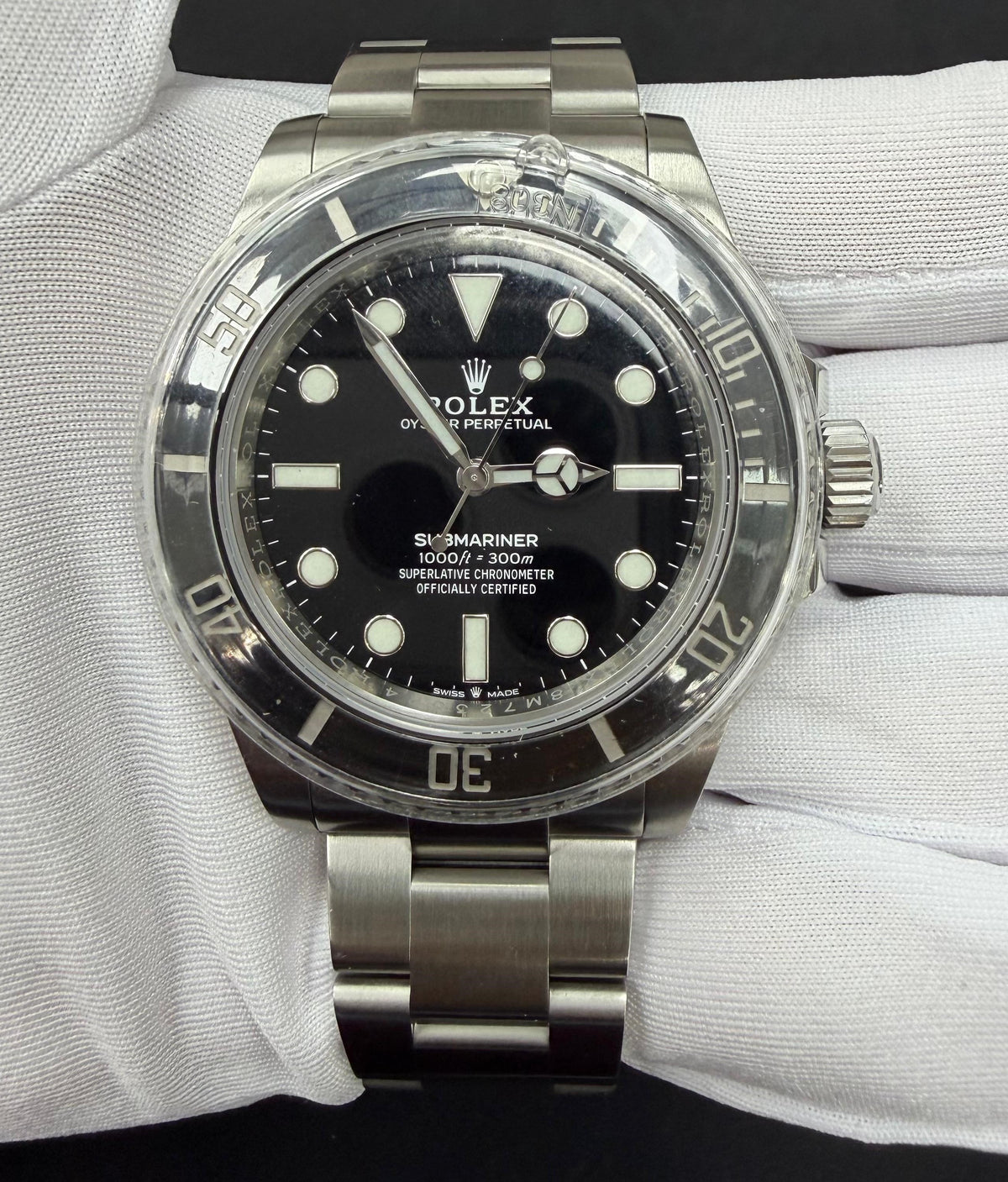ROLEX SUBMARINER NO DATE 124060 — view 2 — Laura Milman New York