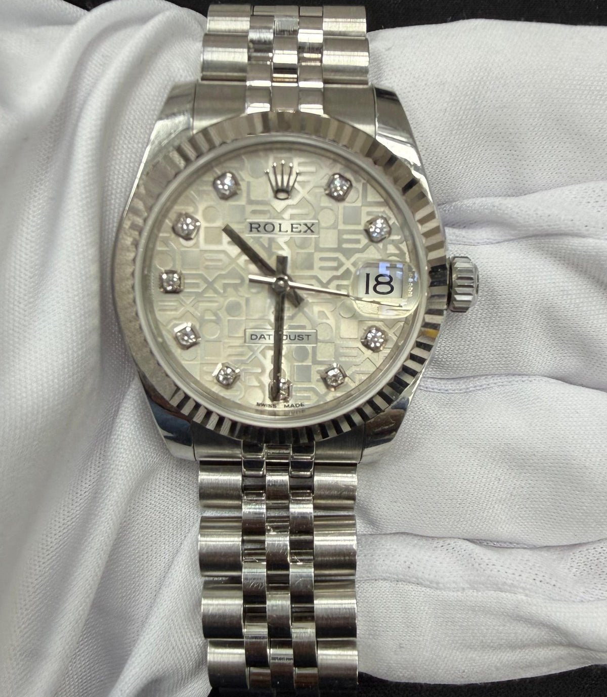 ROLEX DATEJUST 178274 — view 2 — Laura Milman New York