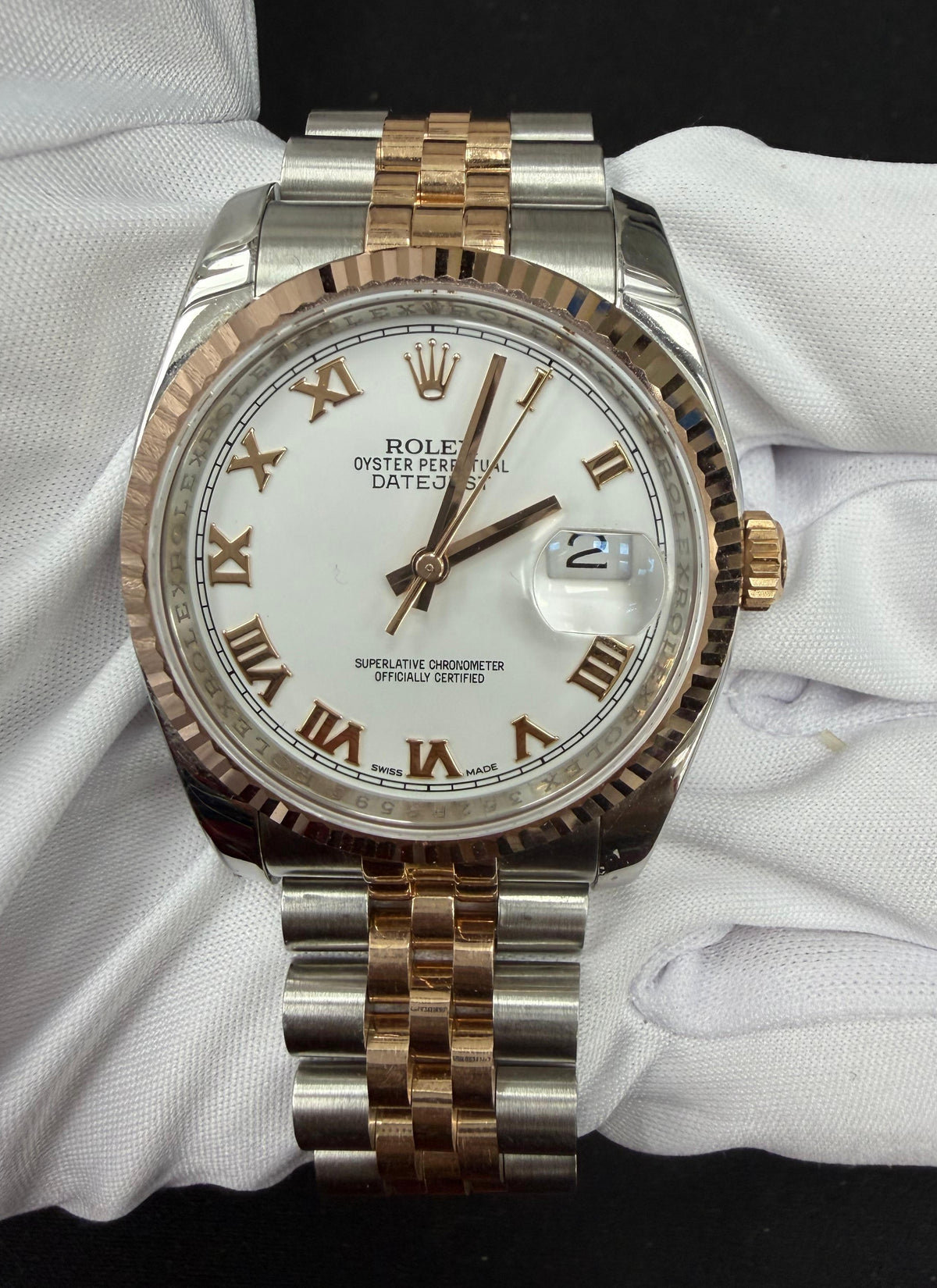 ROLEX DATEJUST 116231 — view 2 — Laura Milman New York