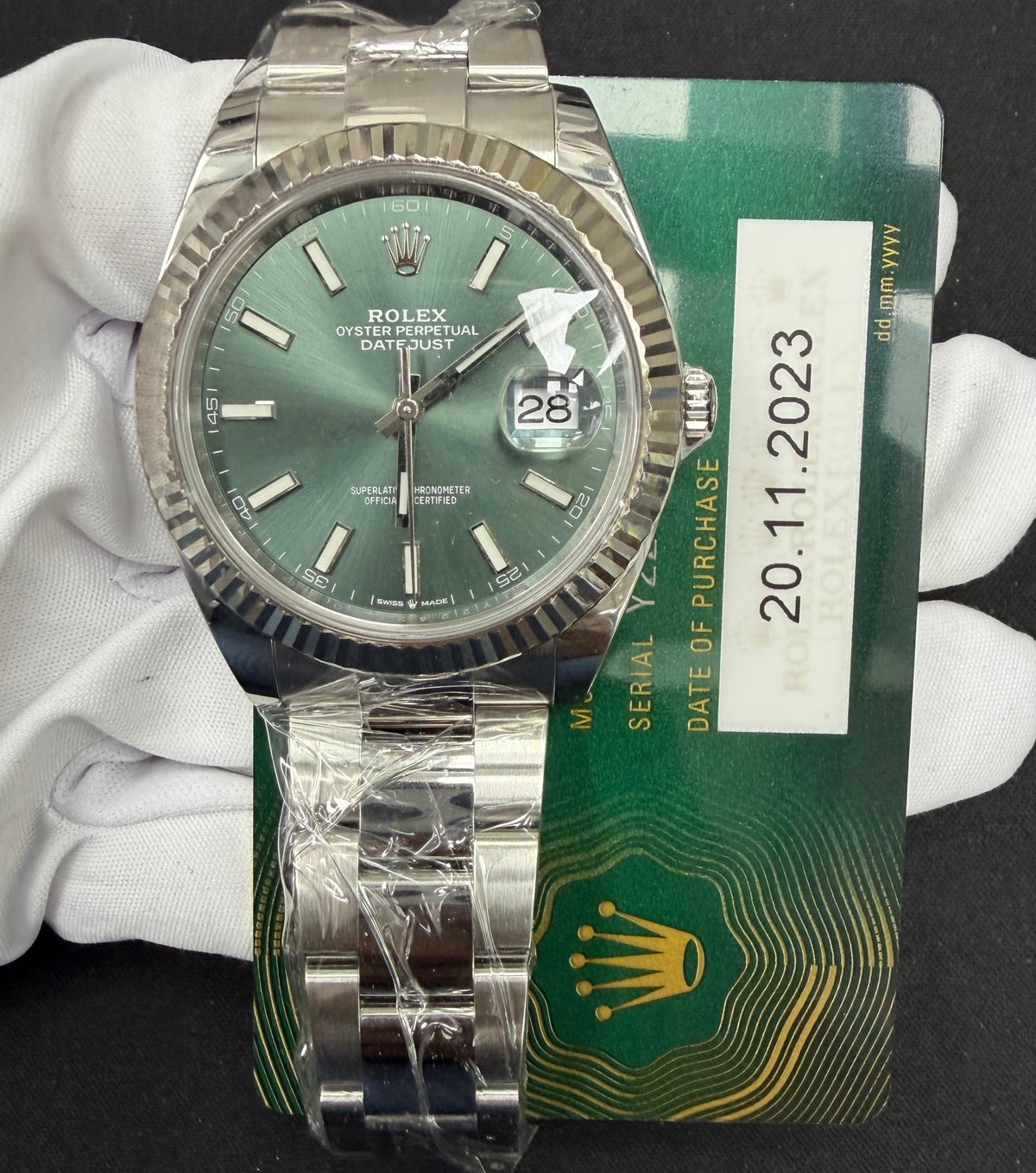 ROLEX DATEJUST 126334 — view 3 — Laura Milman New York