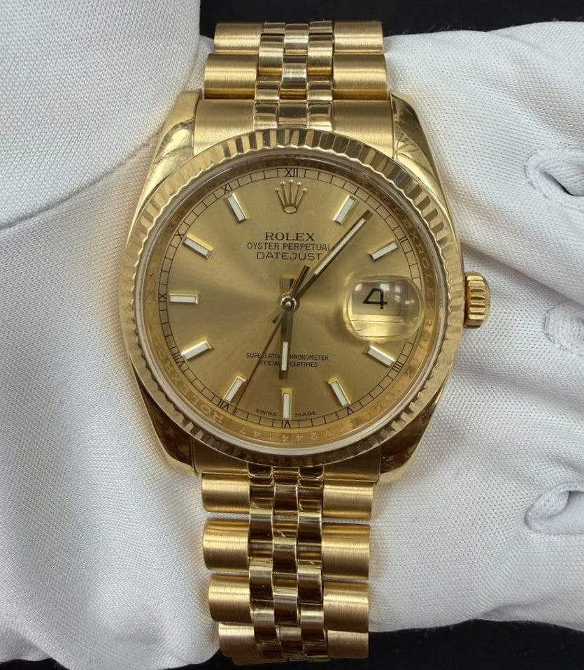 ROLEX DATEJUST 116238 — view 2 — Laura Milman New York