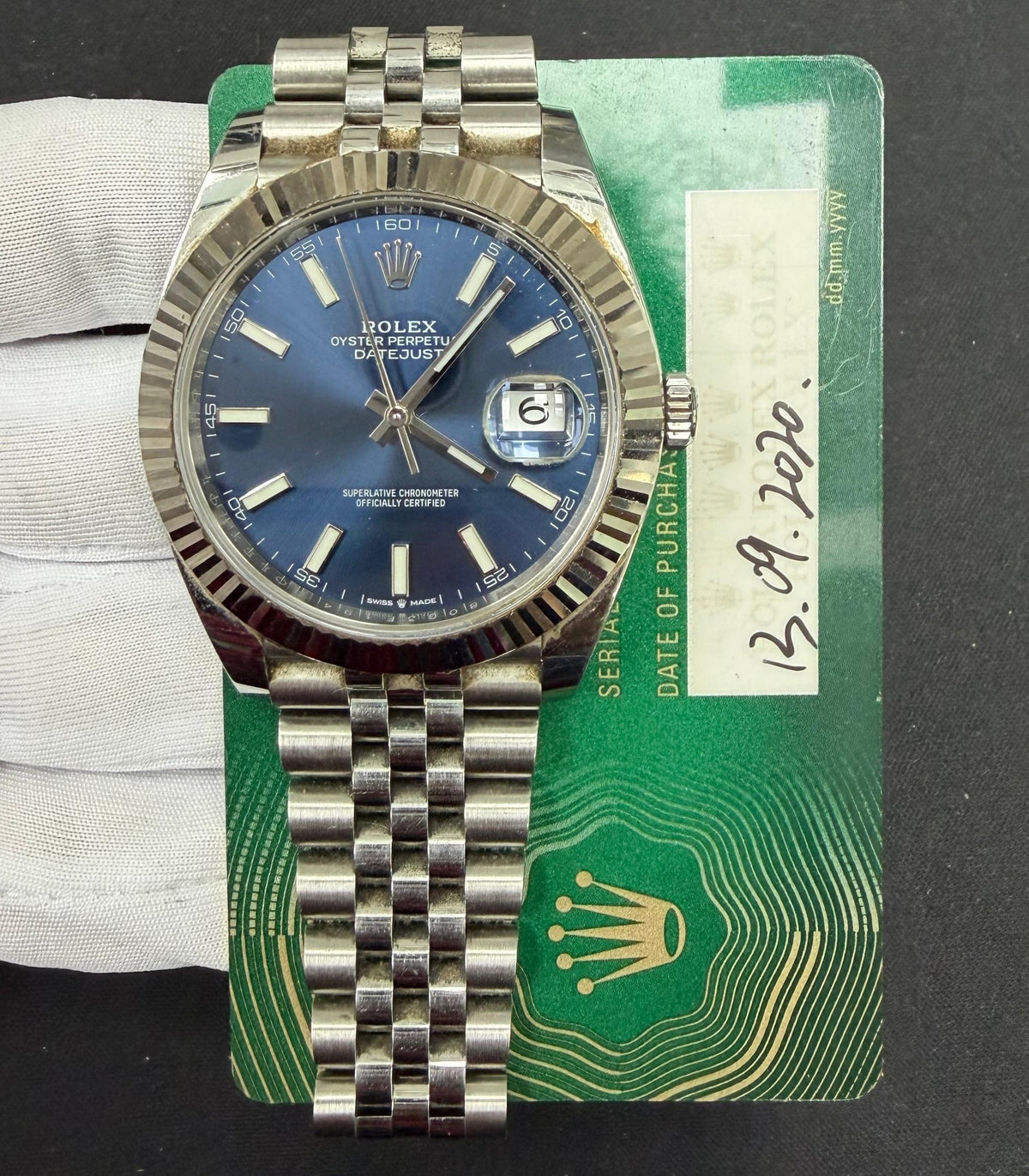 ROLEX DATEJUST 126334 — view 3 — Laura Milman New York