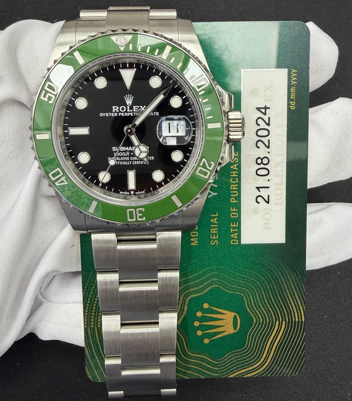 ROLEX SUBMARINER DATE 126610LV — view 3 — Laura Milman New York