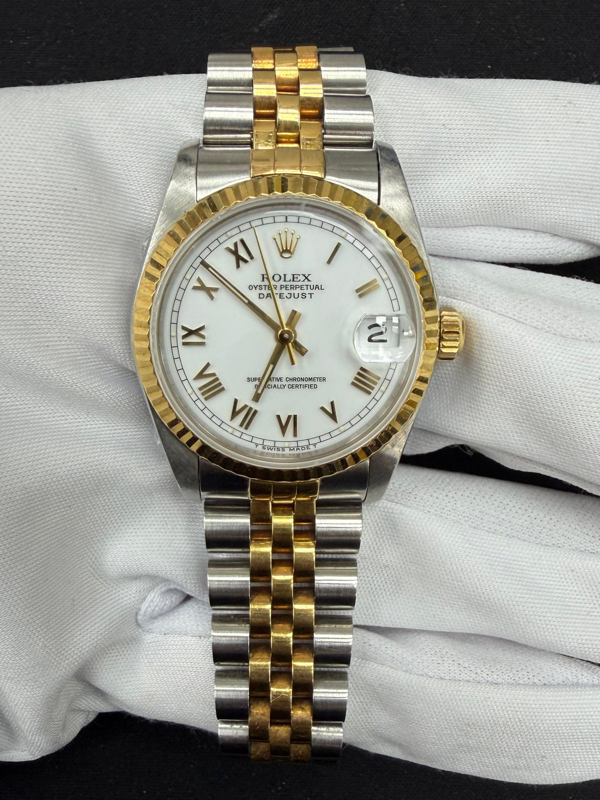 ROLEX DATEJUST 68273 — view 2 — Laura Milman New York