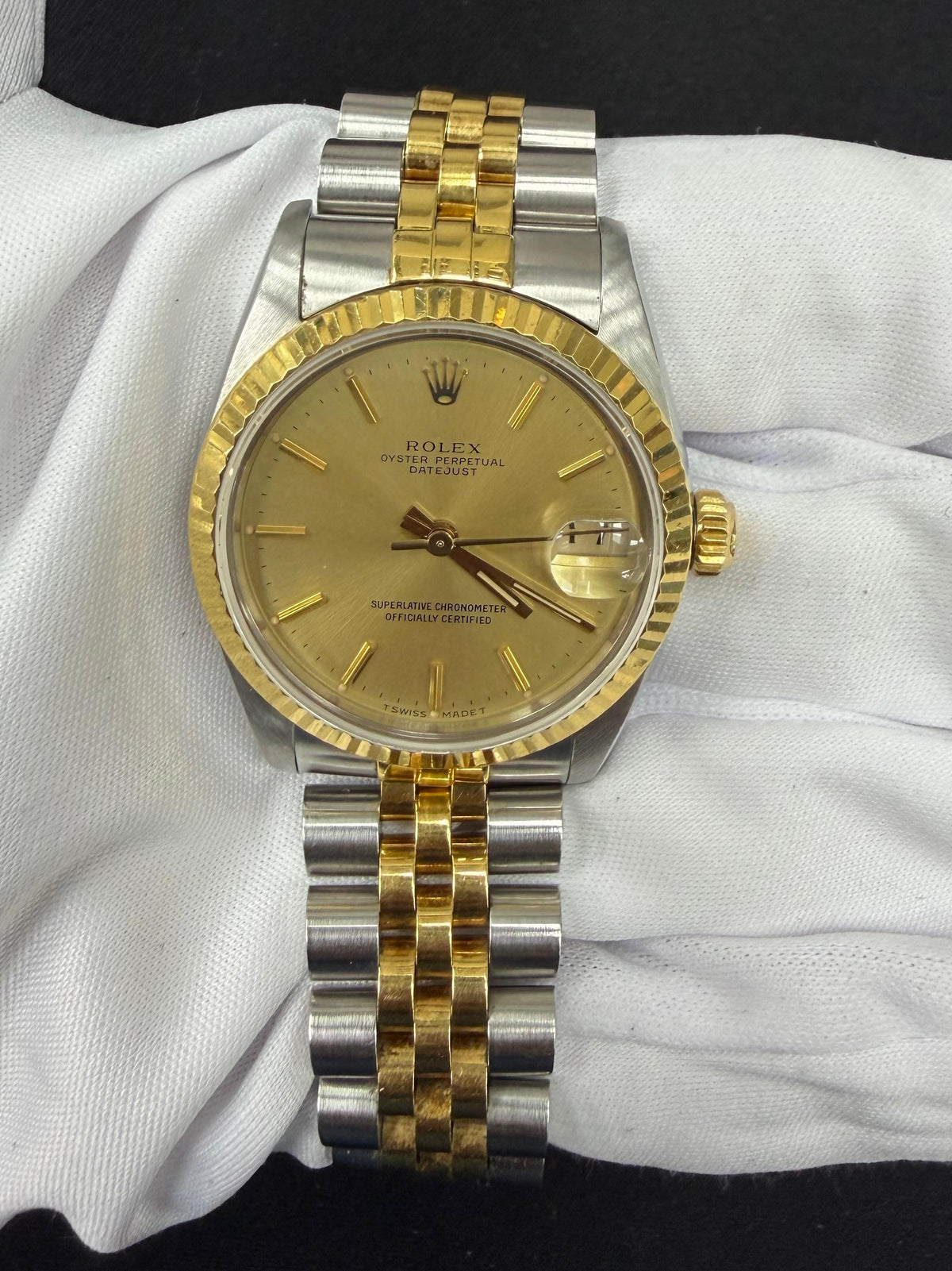 ROLEX LADY DATE JUST 68273 — view 2 — Laura Milman New York