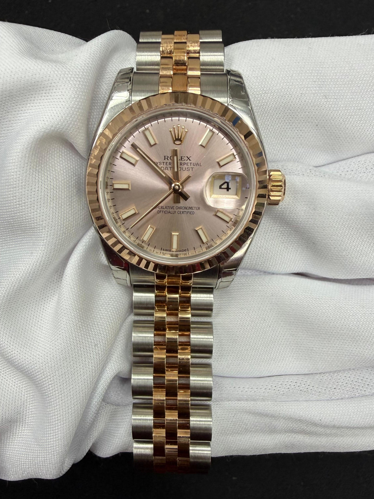 ROLEX LADY DATE JUST 179171 — view 2 — Laura Milman New York