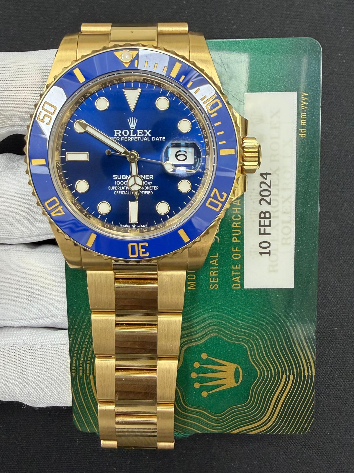 ROLEX SUBMARINER DATE 126618LB — view 3 — Laura Milman New York