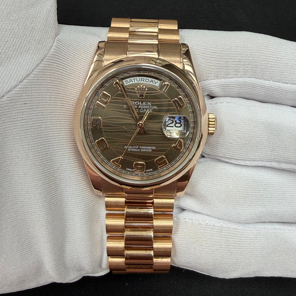Pre-Owned Rolex Day-Date 118205 — view 2