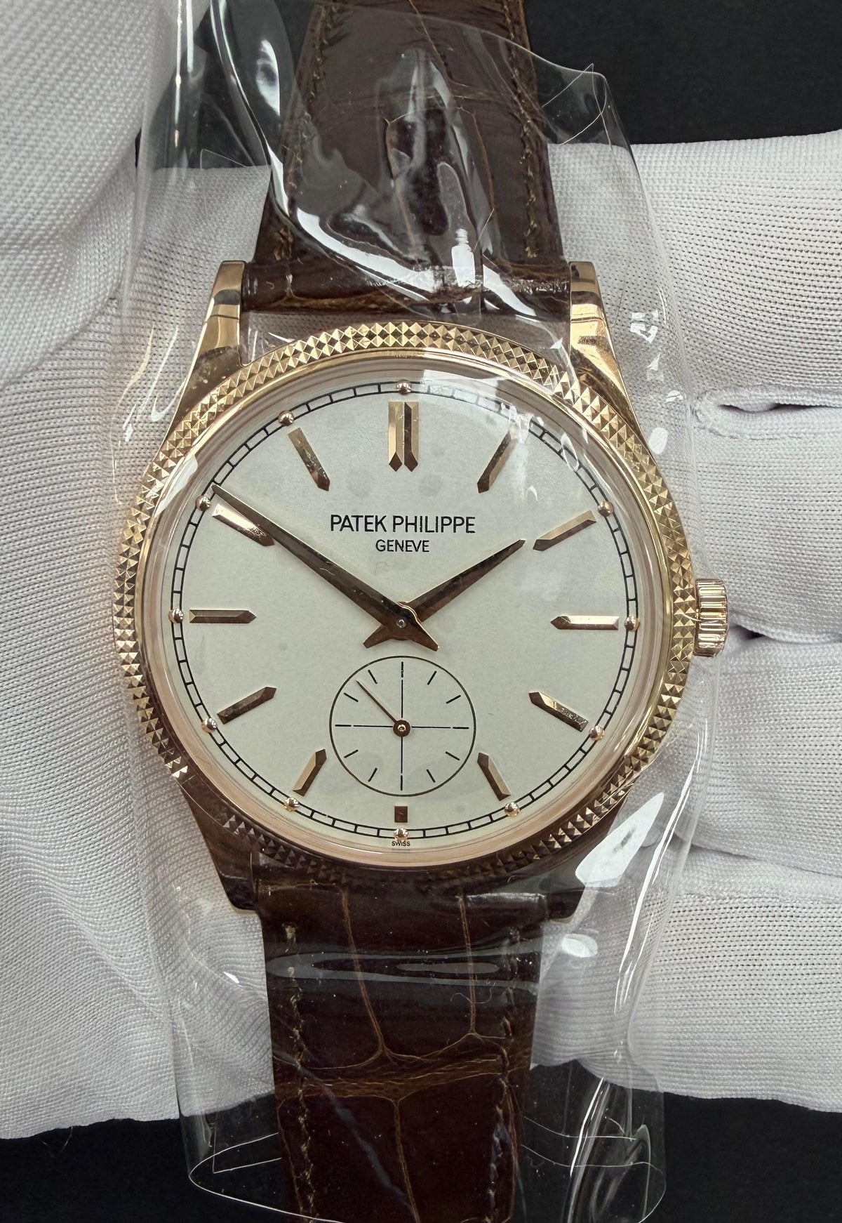 PATEK PHILIPPE CALATRAVA 6119R-001 — view 2 — Laura Milman New York