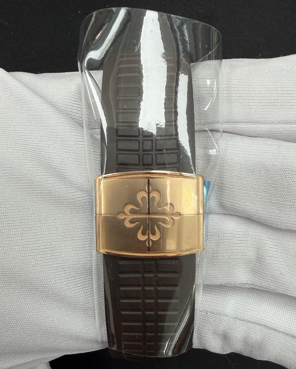 PATEK PHILIPPE AQUANAUT 5968R-001 — view 3 — Laura Milman New York