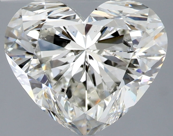 2.09ct Heart Natural Diamond — I SI2, GIA Certified