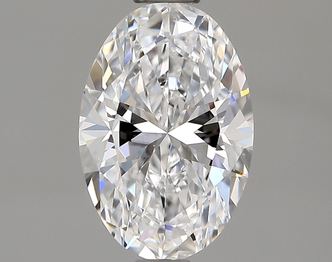1.0ct Oval, D SI1 — GIA