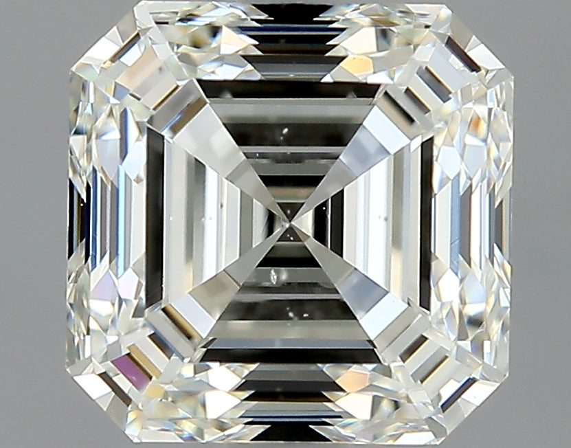 2.01ct Asscher Natural Diamond — I SI1, GIA Certified