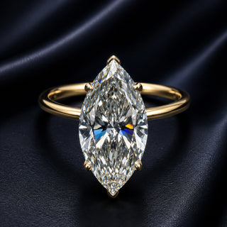 Marquise Lab Grown Diamond Engagement Ring